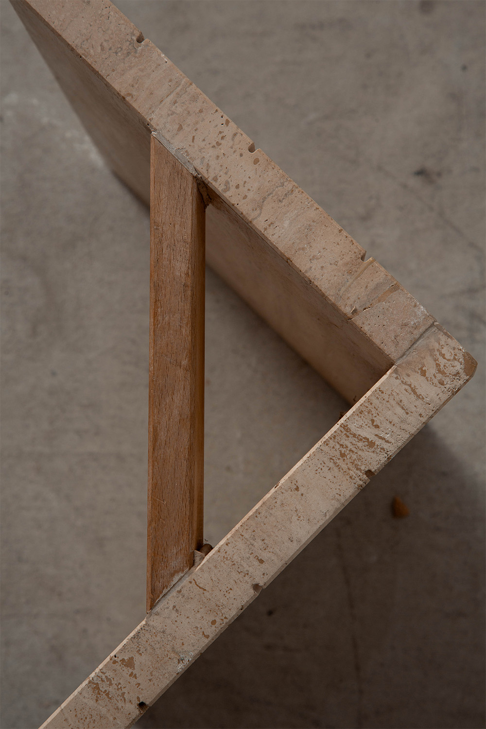 Coffee Table in Travertine