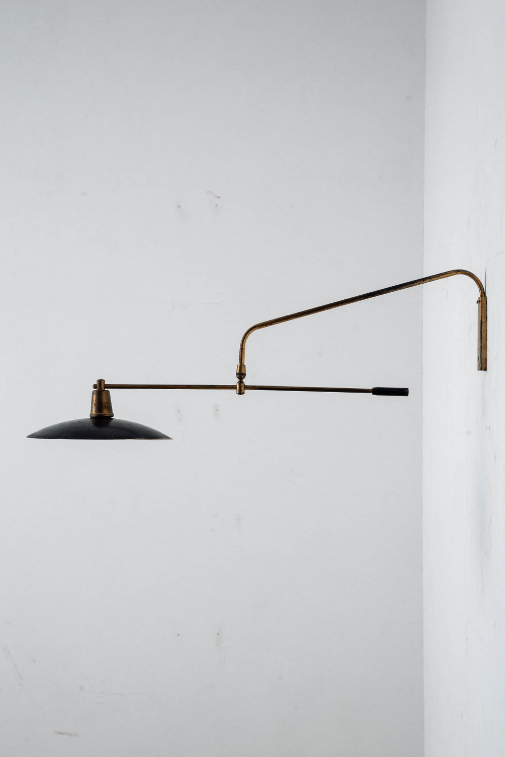 Wall Lamp in Metal and Brass