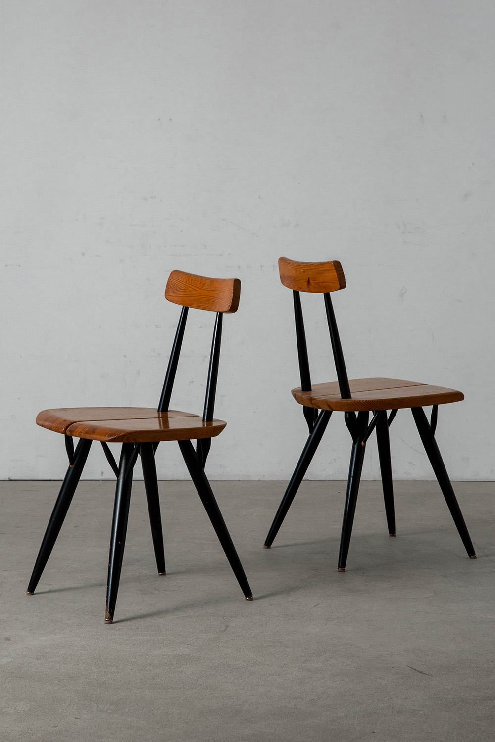 Pirkka Chair by Ilmari Tapiovaara for Laukaan Puu in Wood