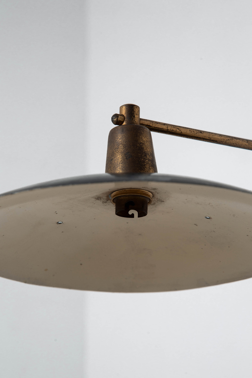 Wall Lamp in Metal and Brass