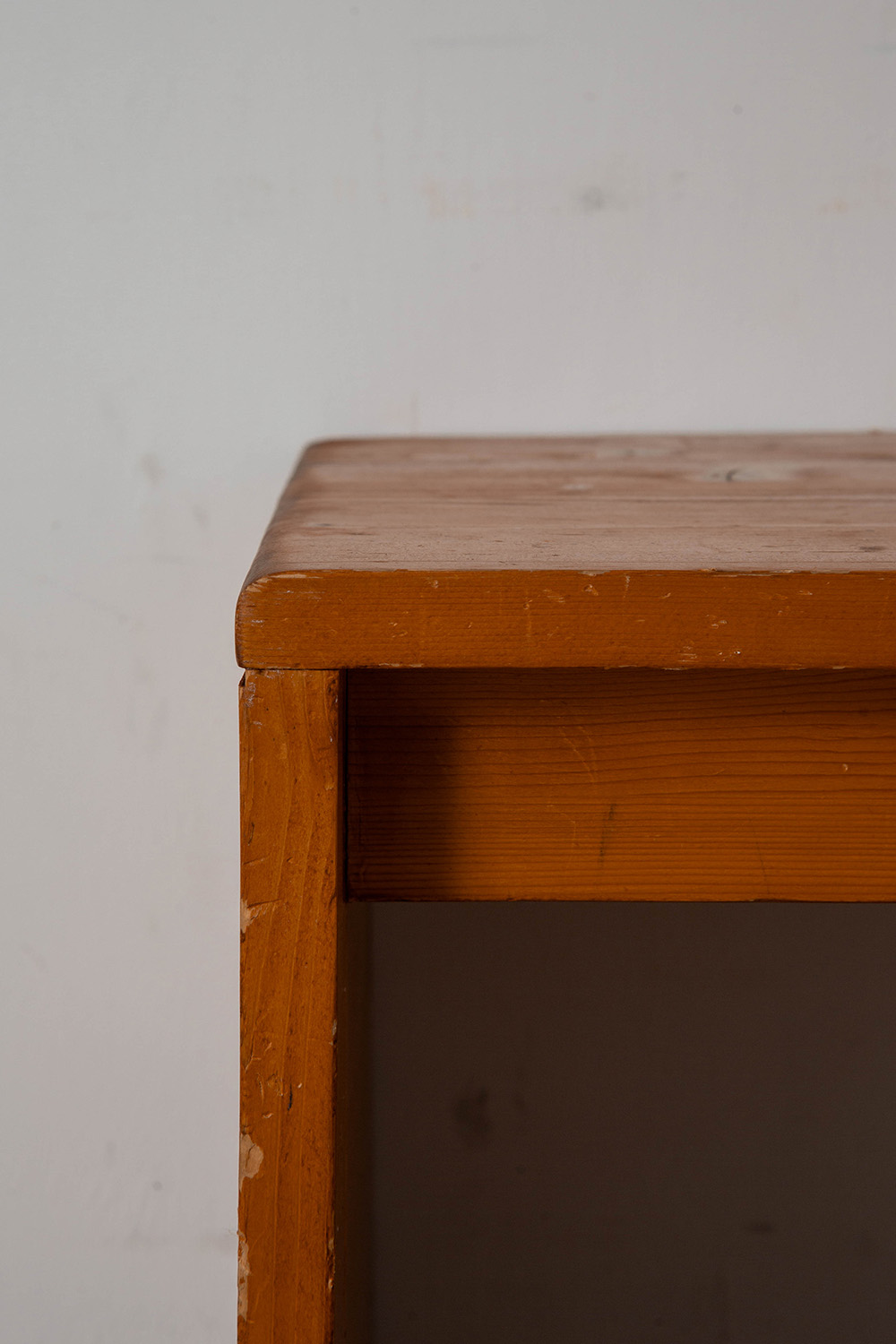 Bench by Charlotte Perriand for Les Arcs in Pine