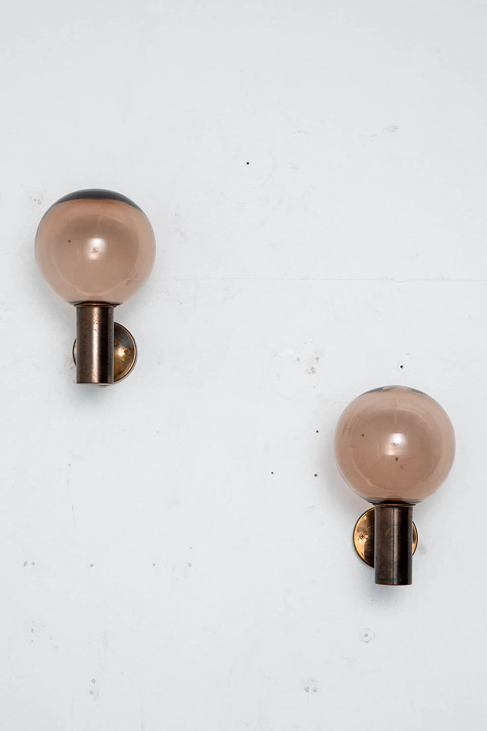 V-149 Wall Lamp by Hans-Agne Jakobsson for Hans-Agne Jakobsson AB in Glass and Brass