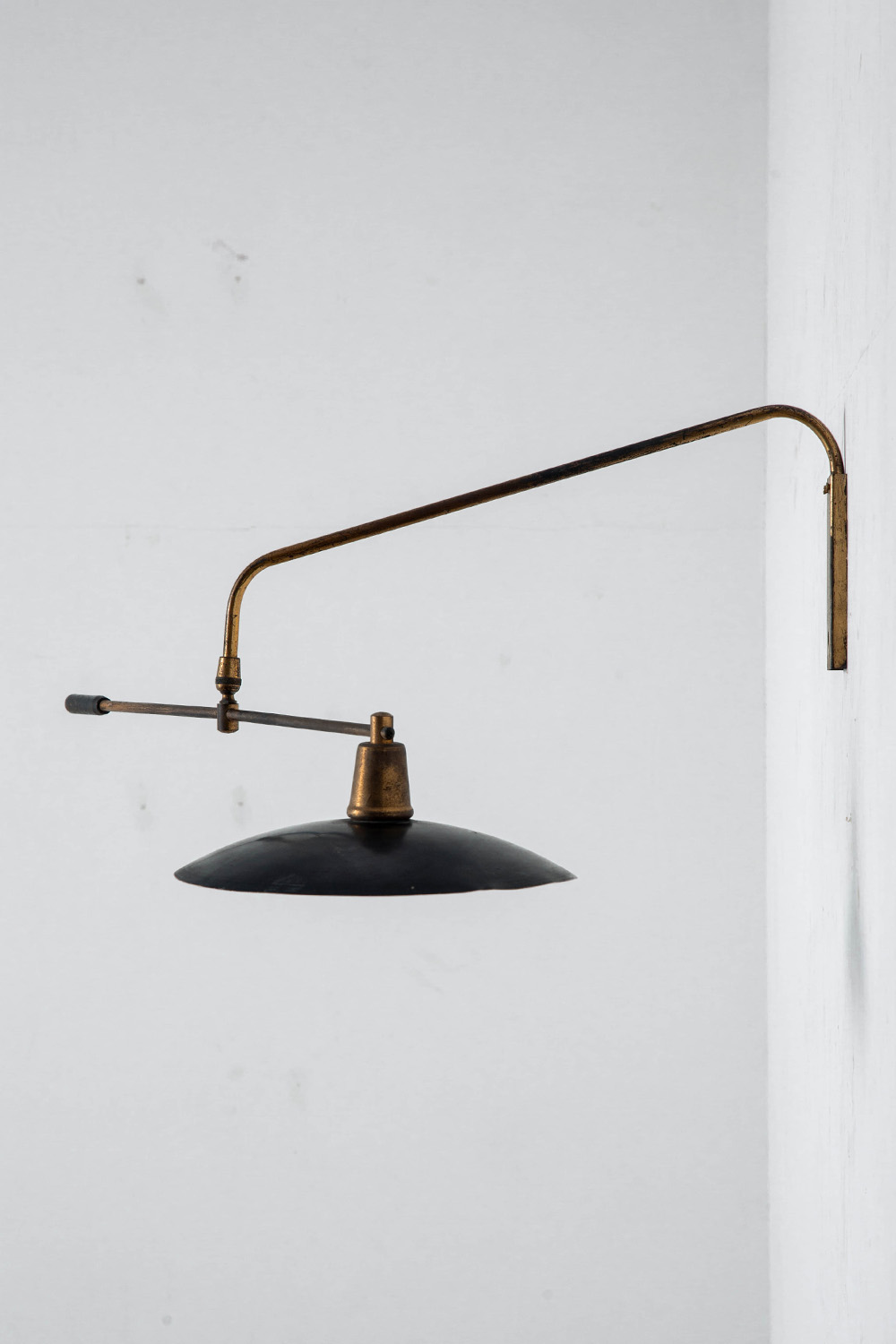 Wall Lamp in Metal and Brass