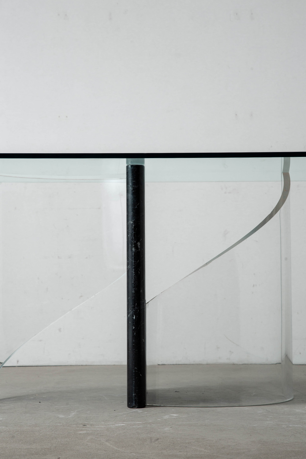 Dining Table in Marble , Acrylic and Glass