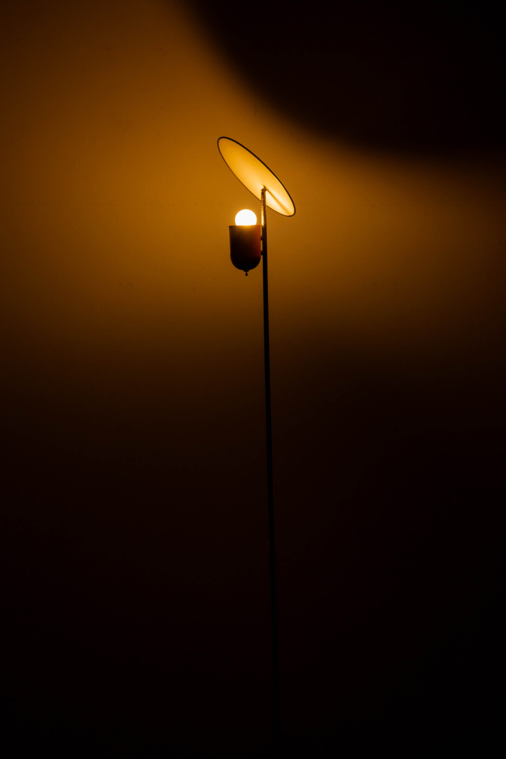 Floor Lamp in Steel and Metal