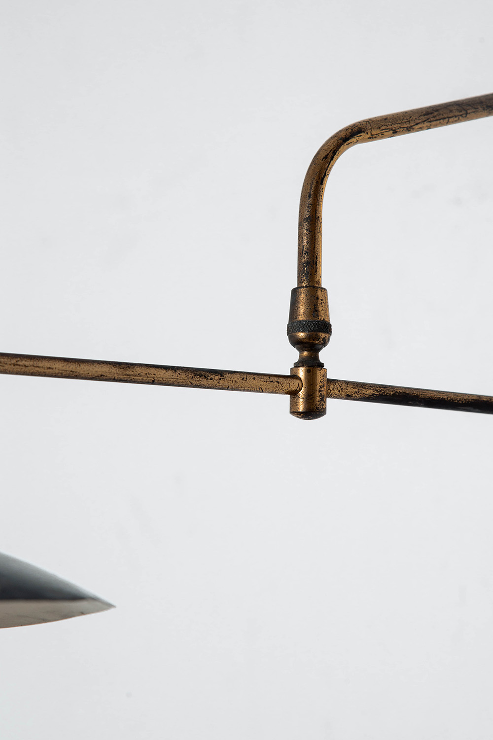 Wall Lamp in Metal and Brass