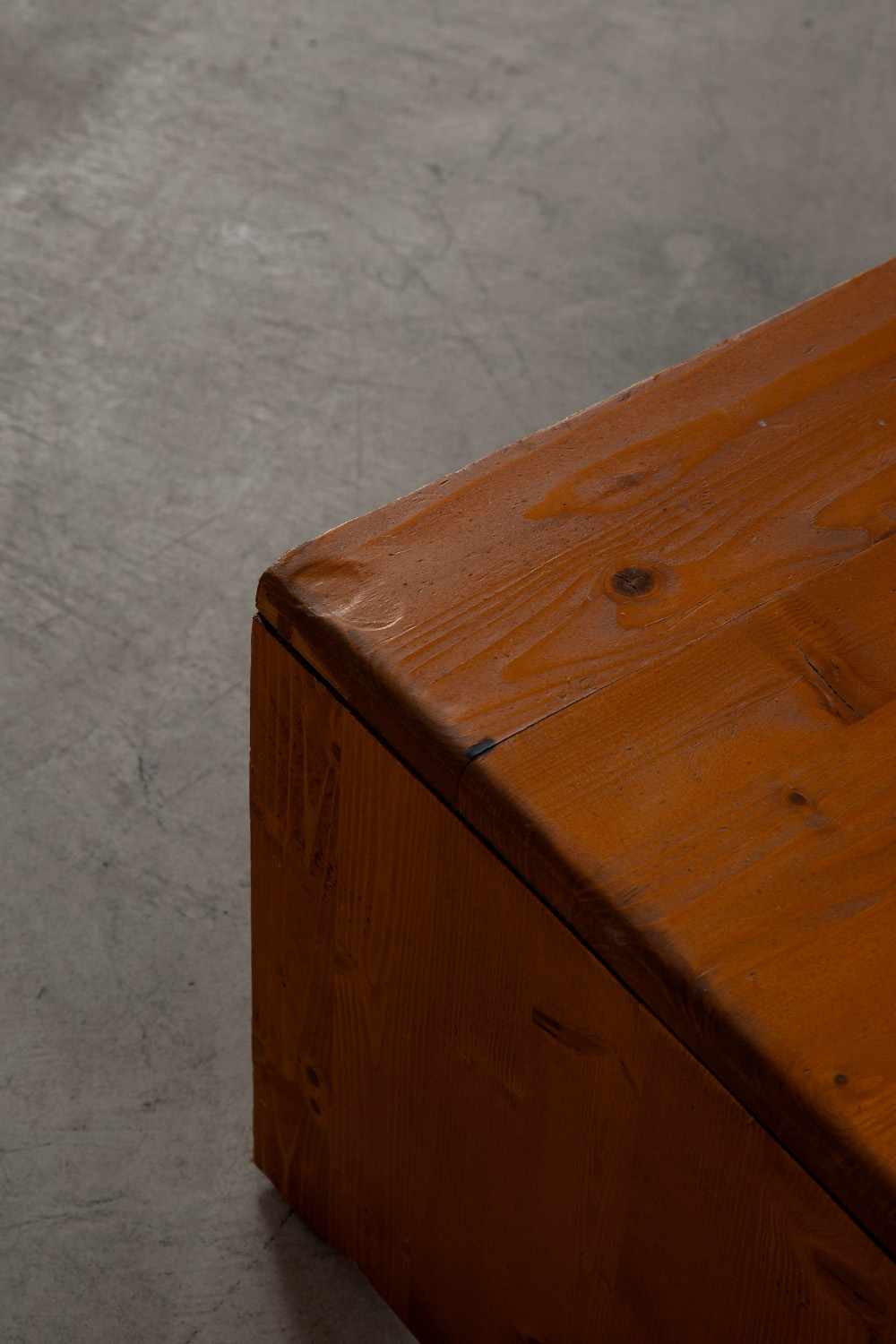 Stool by Charlotte Perriand for Les Arcs in Pine