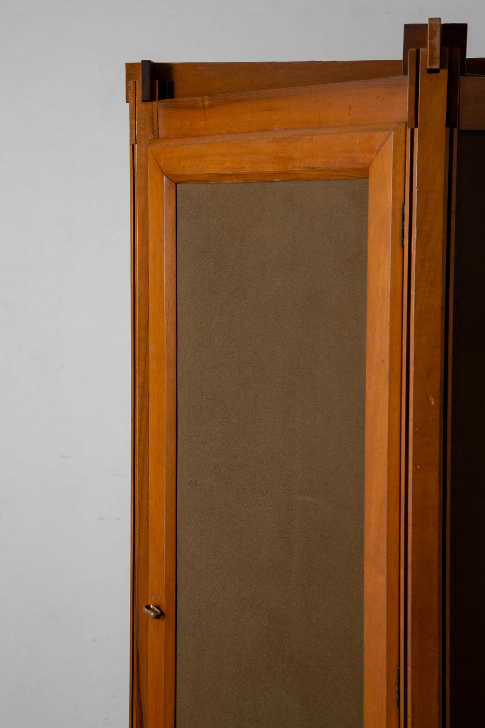 Cabinet in Wood and Fabric