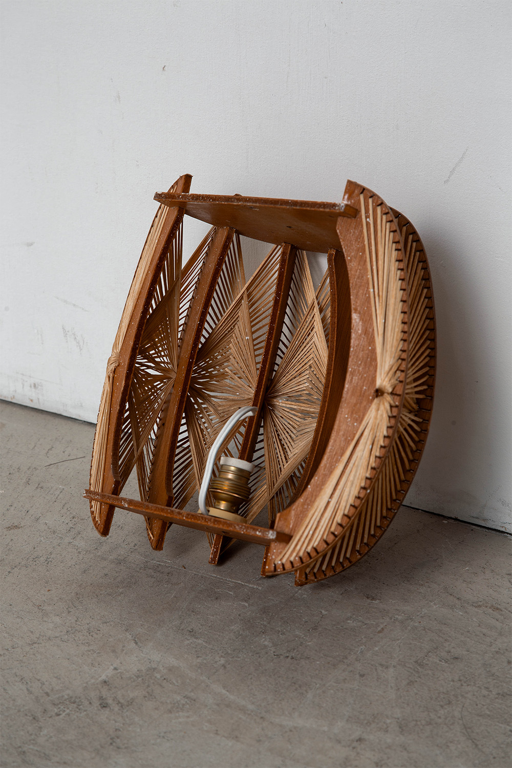 Wall Lamp in Wood
