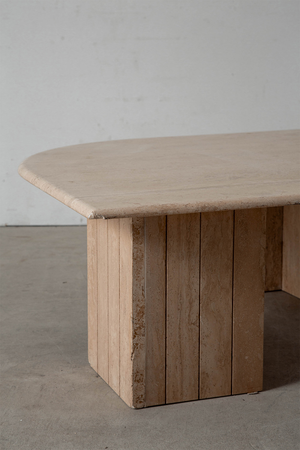 Coffee Table in Travertine