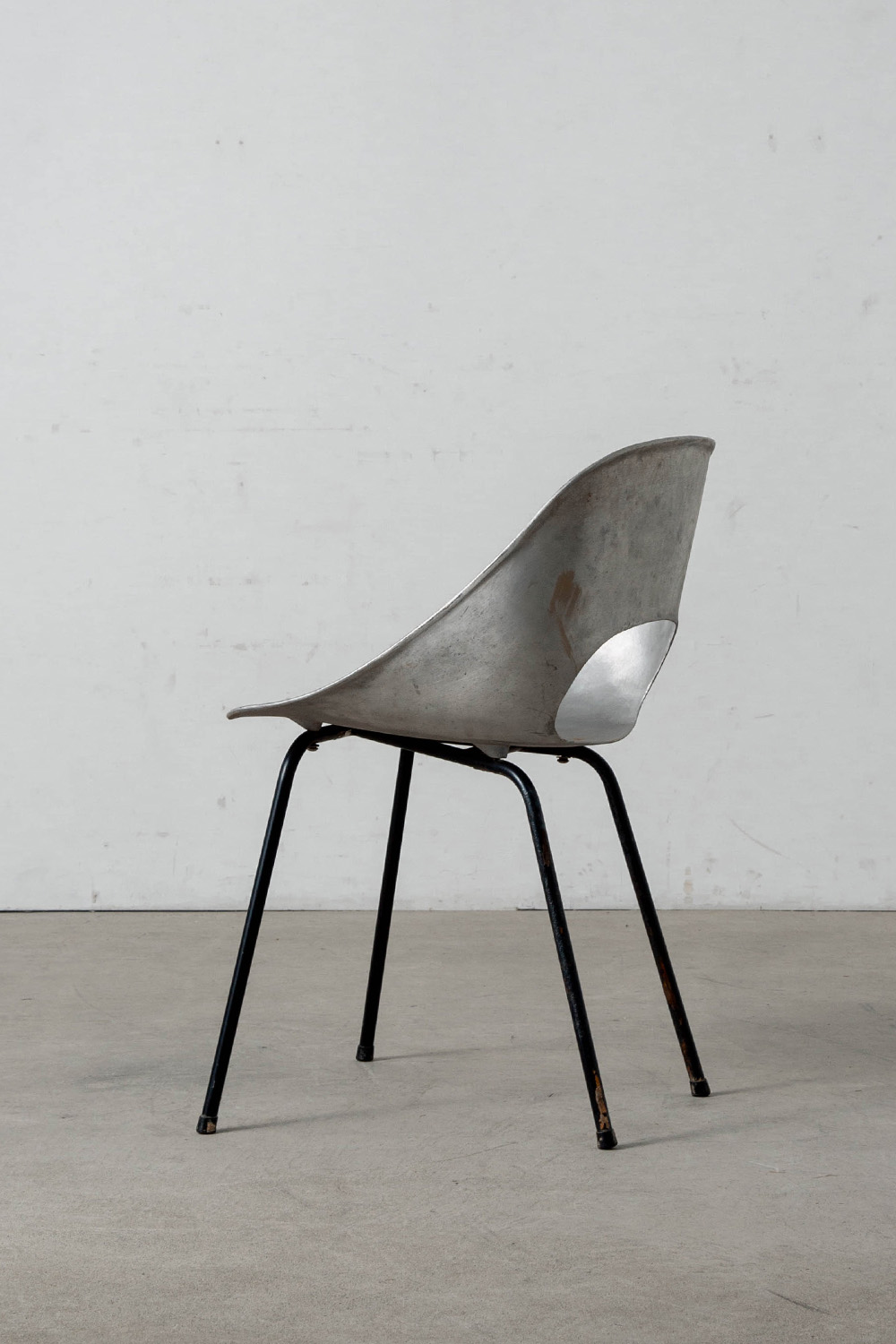 Tulip Chair by Pierre Guariche for Maison du Monde in Aluminium and Steel