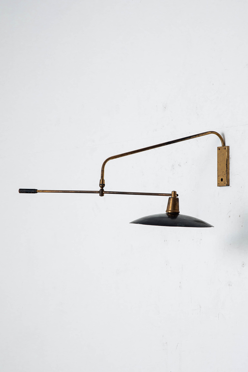 Wall Lamp in Metal and Brass