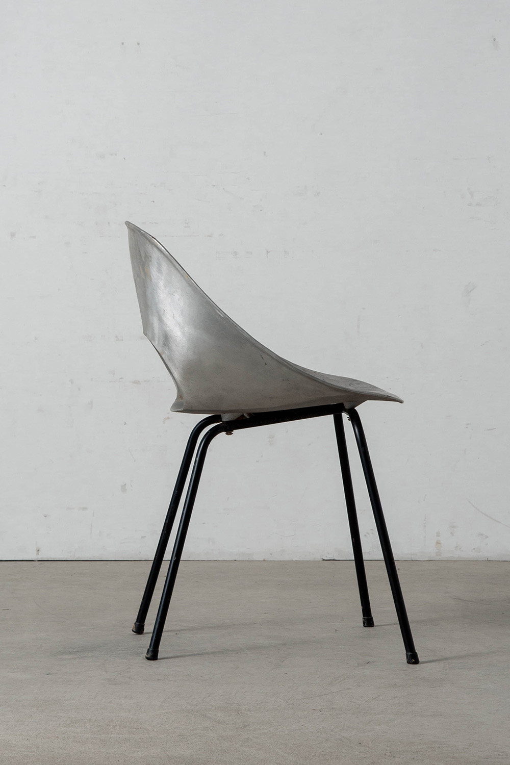 Tulip Chair by Pierre Guariche for Maison du Monde in Aluminium and Steel