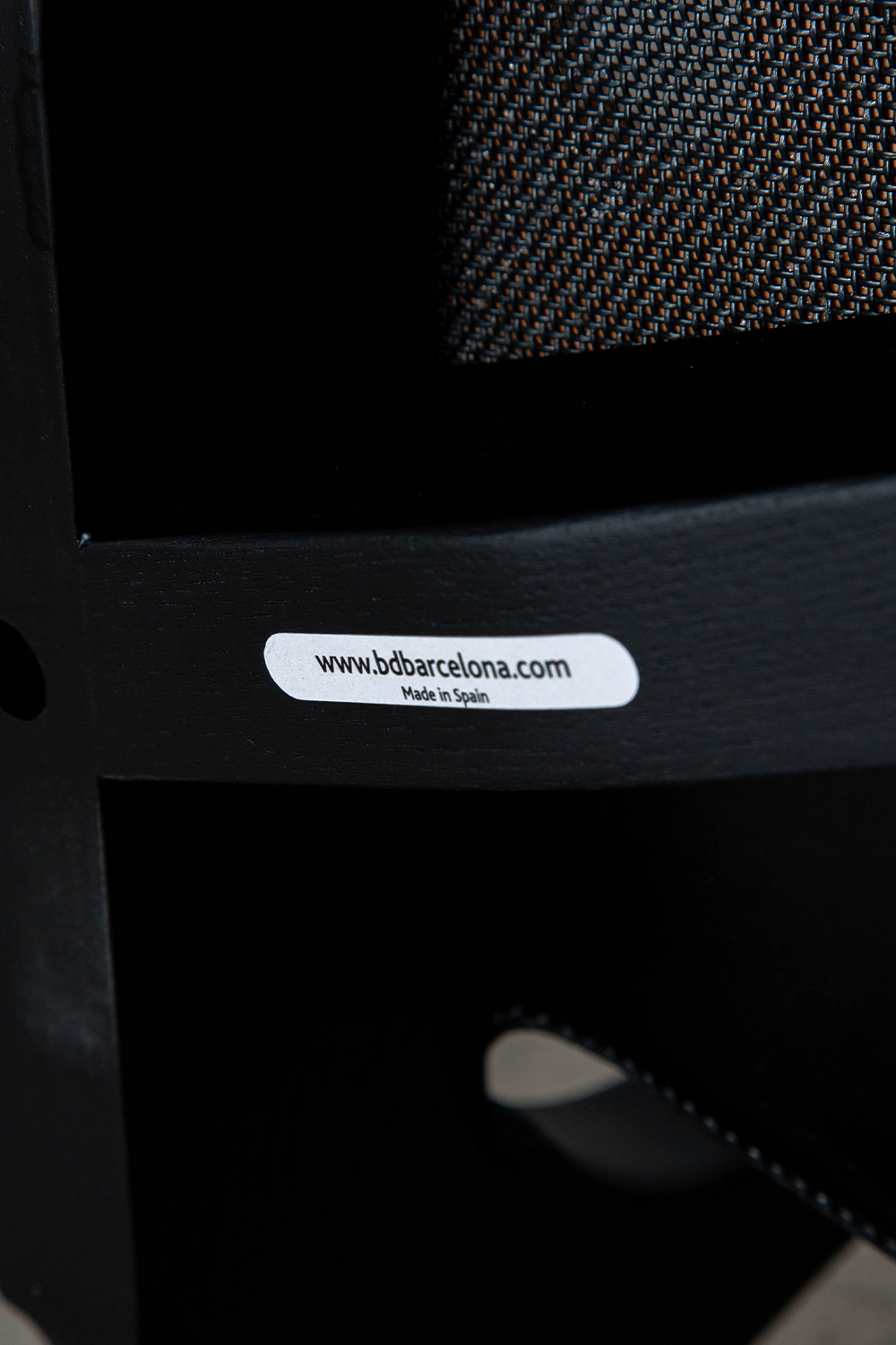 Gaulino Easy Chair by Oscar Tusquets Chair for BD Barcelona in Ash and Black