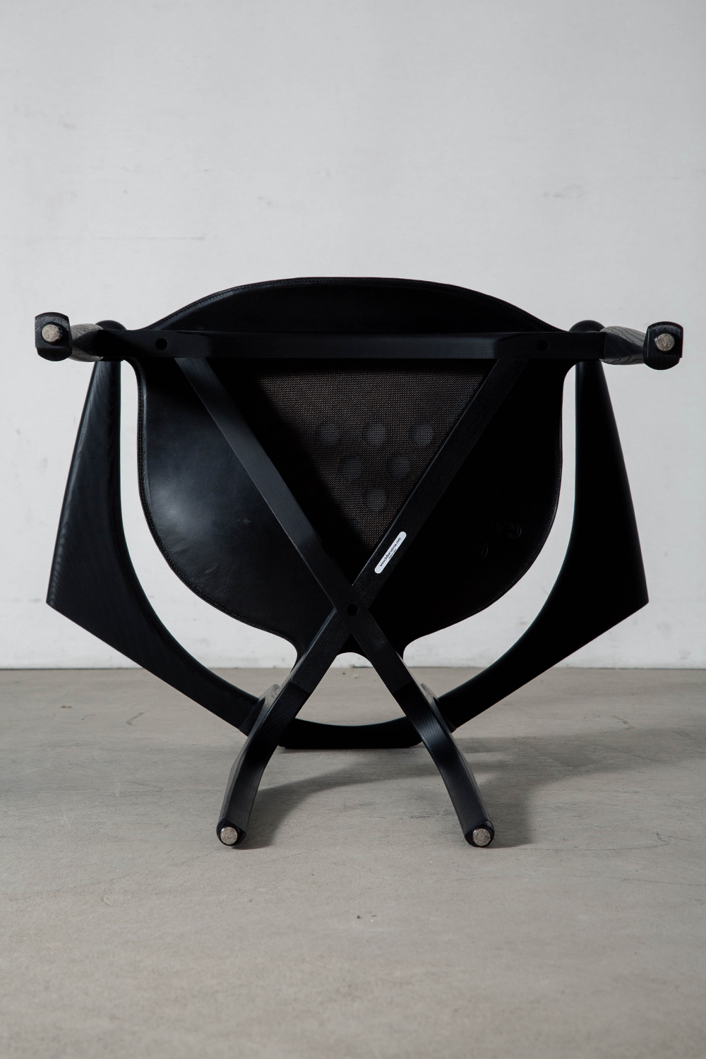 Gaulino Easy Chair by Oscar Tusquets Chair for BD Barcelona in Ash and Black