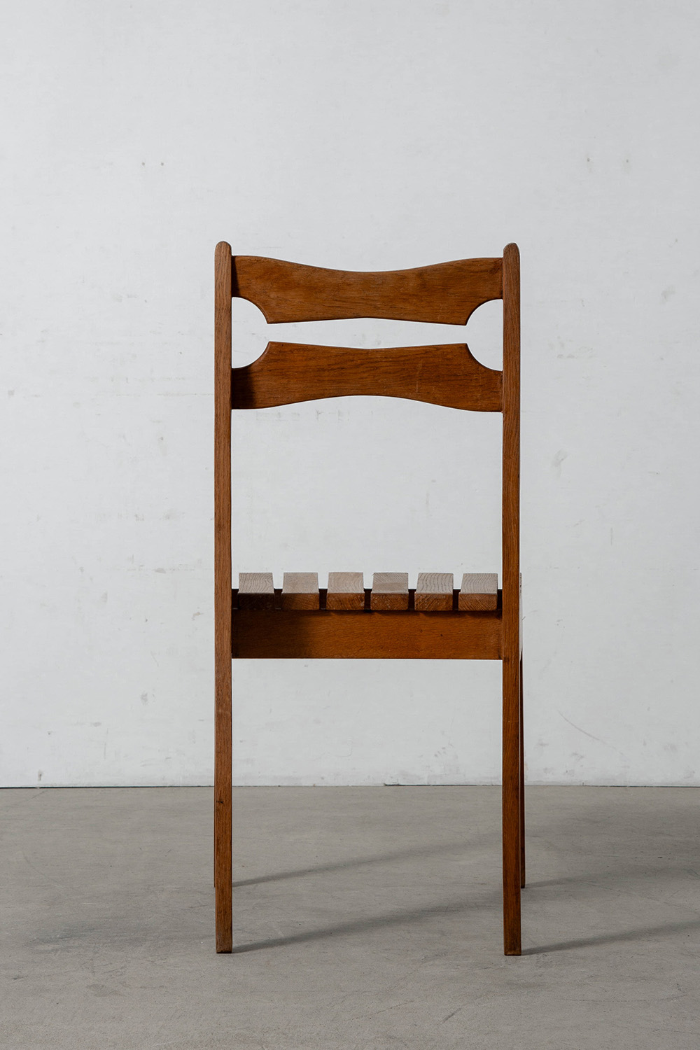 Dining Chair by Guillerme & Chambron in Wood