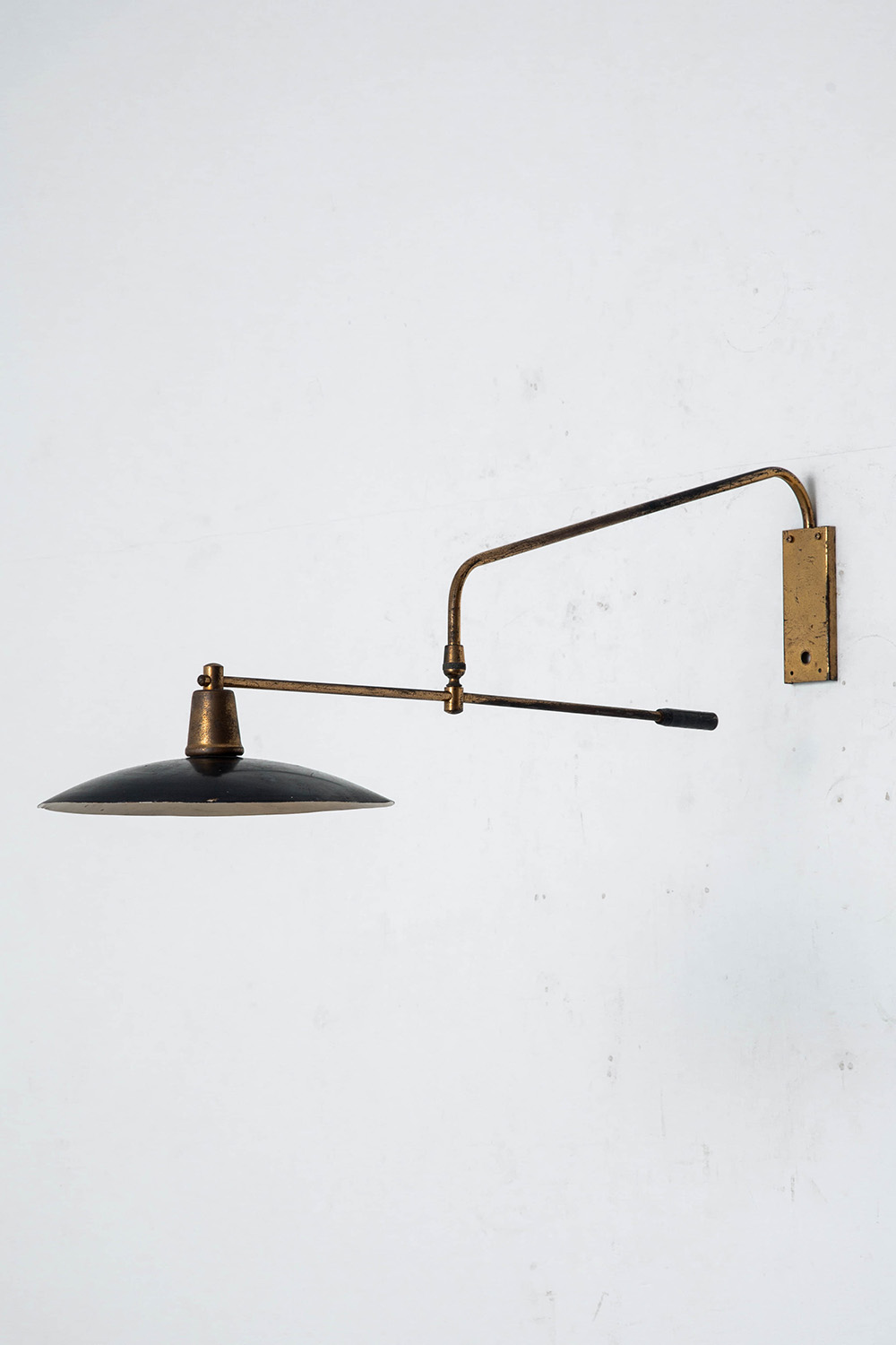 Wall Lamp in Metal and Brass