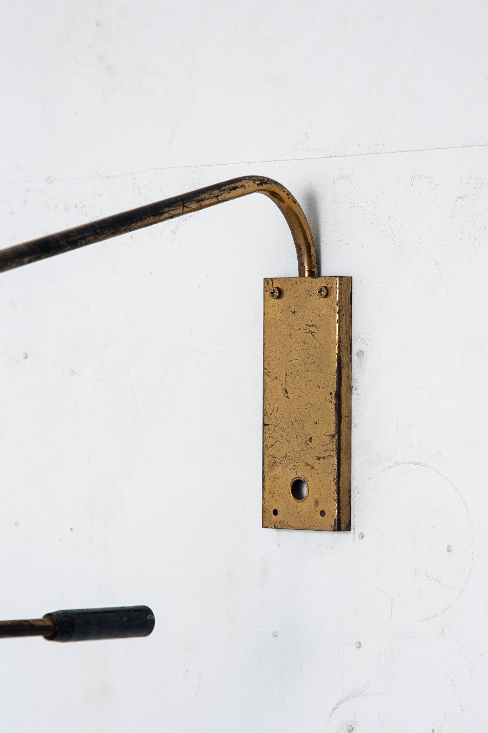 Wall Lamp in Metal and Brass