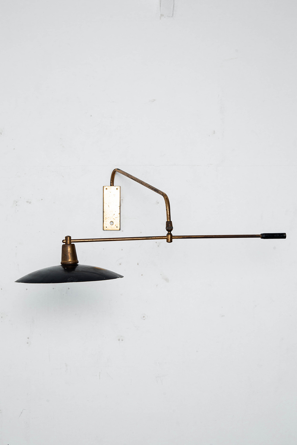 Wall Lamp in Metal and Brass