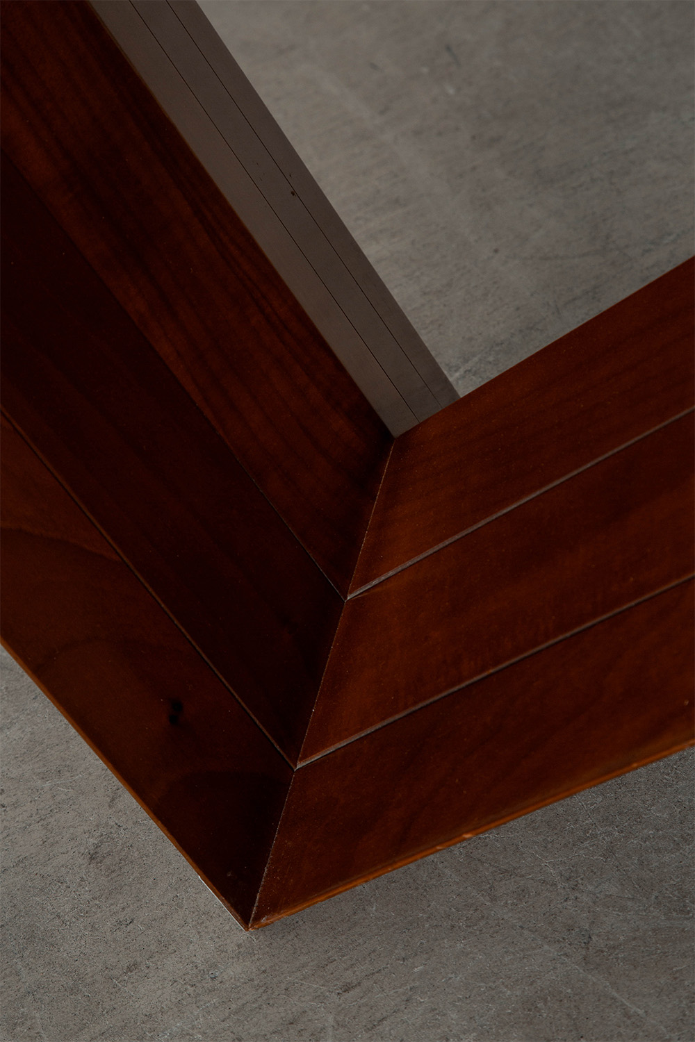 Valentino Table by Emanuele Zenere for Cattelan Italia in Glass , Wood and Travertine