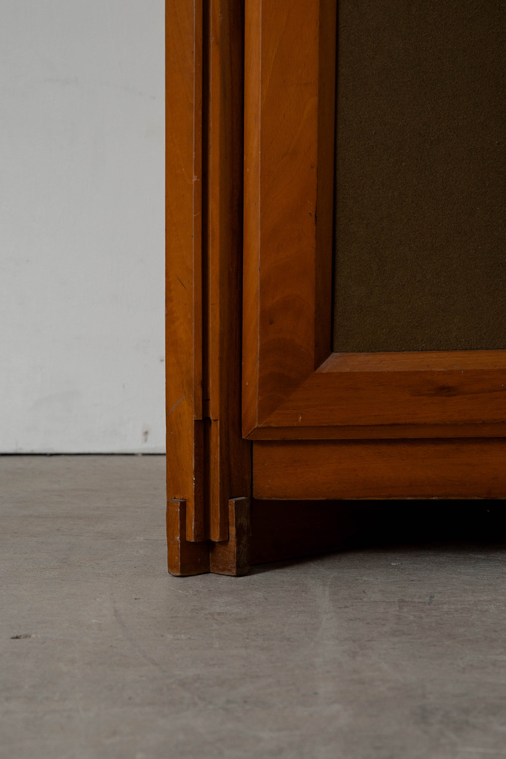 Cabinet in Wood and Fabric