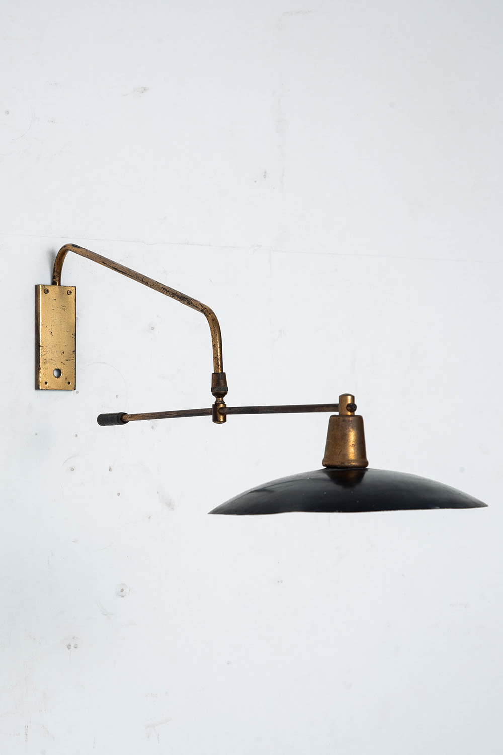 Wall Lamp in Metal and Brass