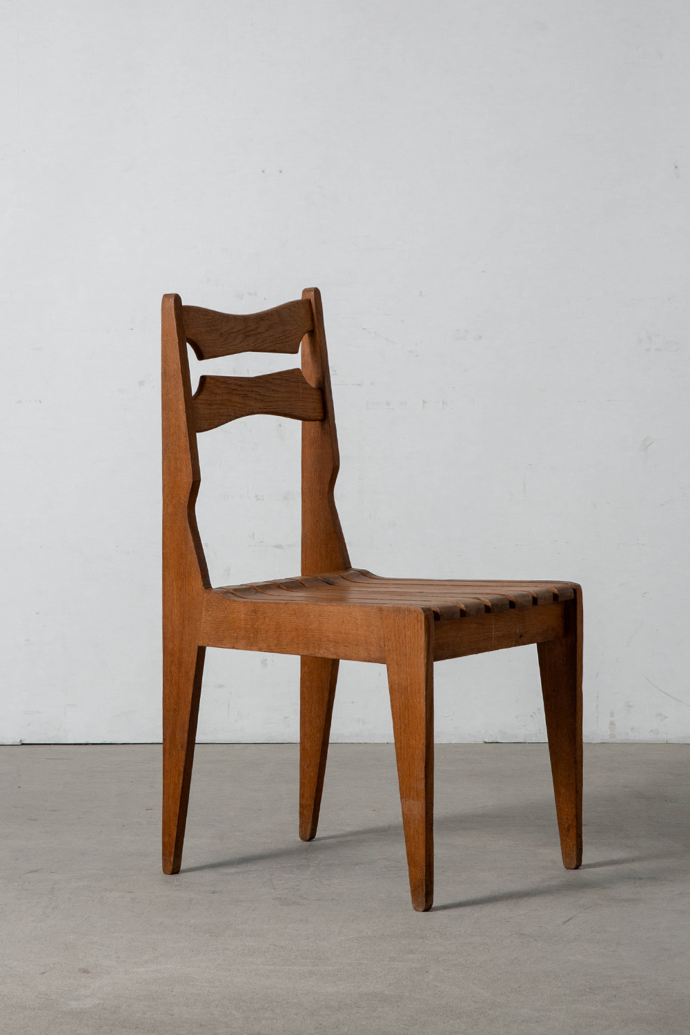Dining Chair by Guillerme & Chambron in Wood