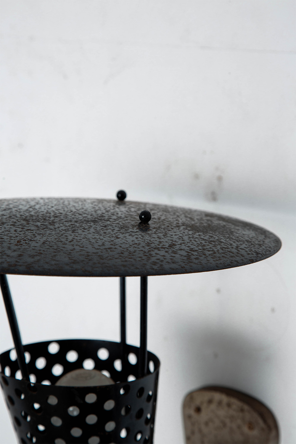 Wall Lamp in Steel and Metal