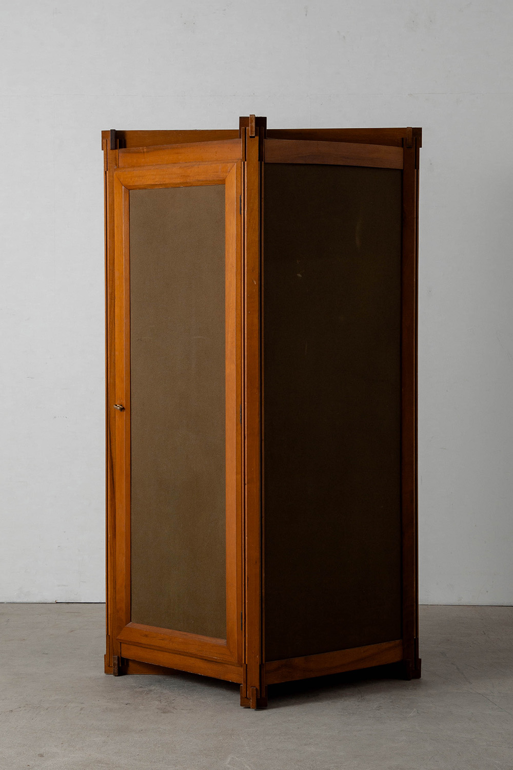 Cabinet in Wood and Fabric