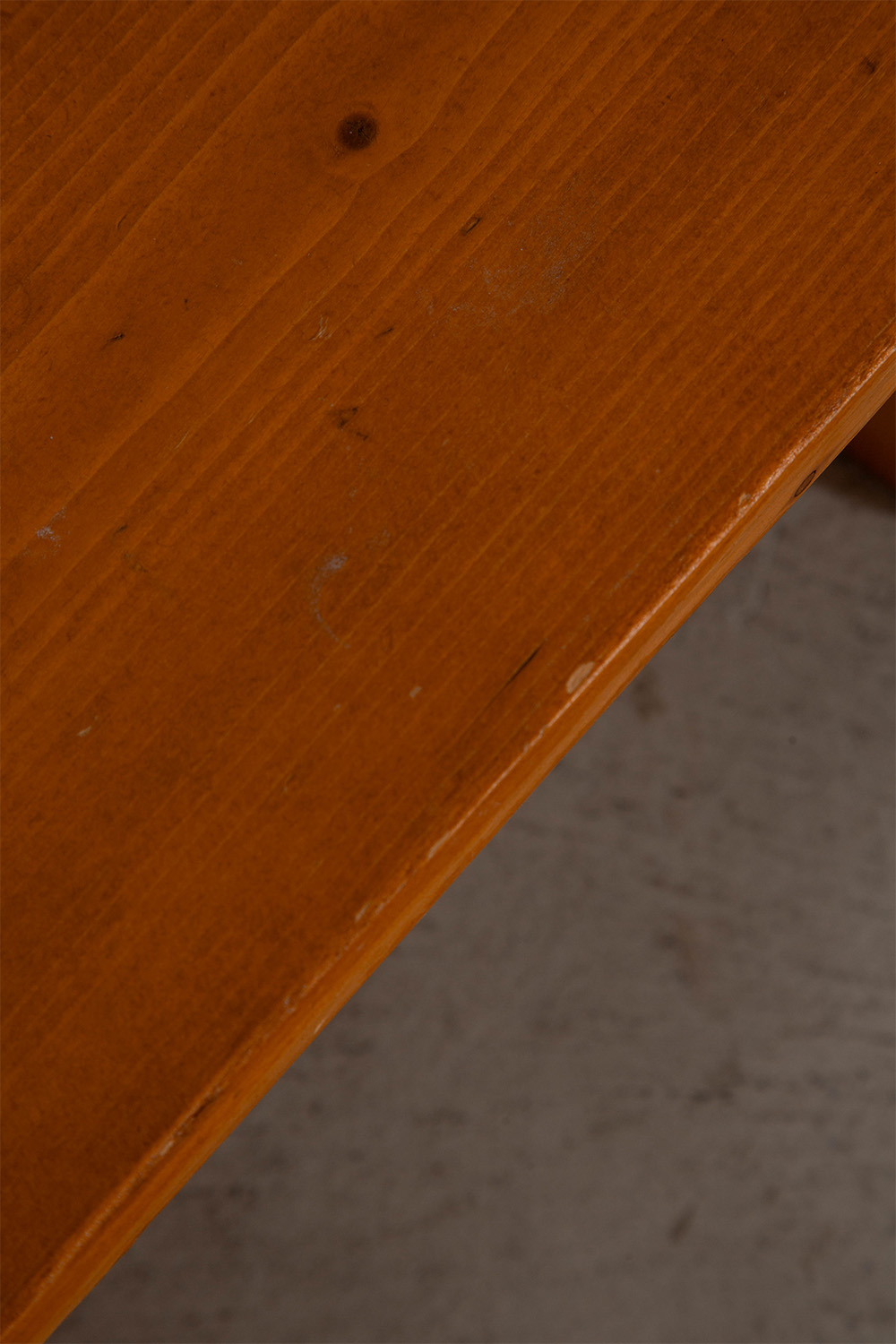 Stool by Charlotte Perriand for Les Arcs in Pine