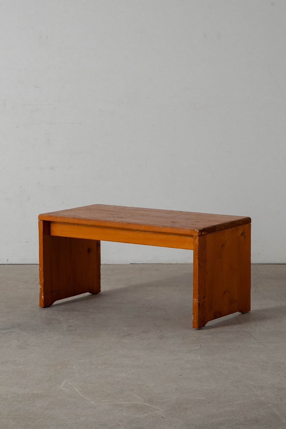 Bench by Charlotte Perriand for Les Arcs in Pine