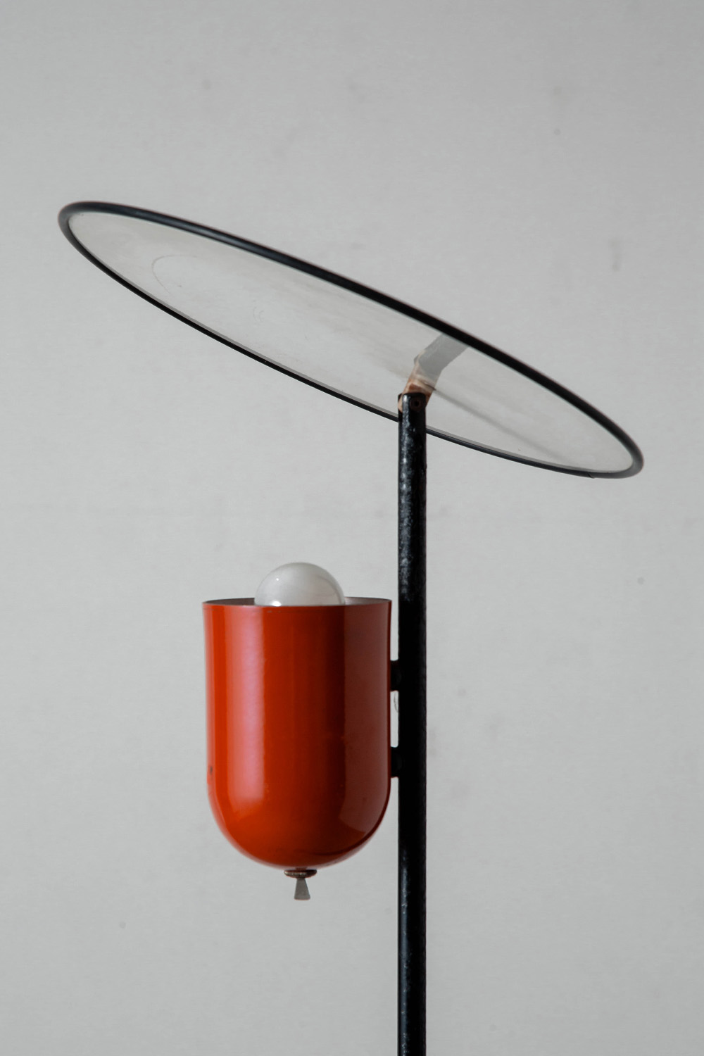 Floor Lamp in Steel and Metal