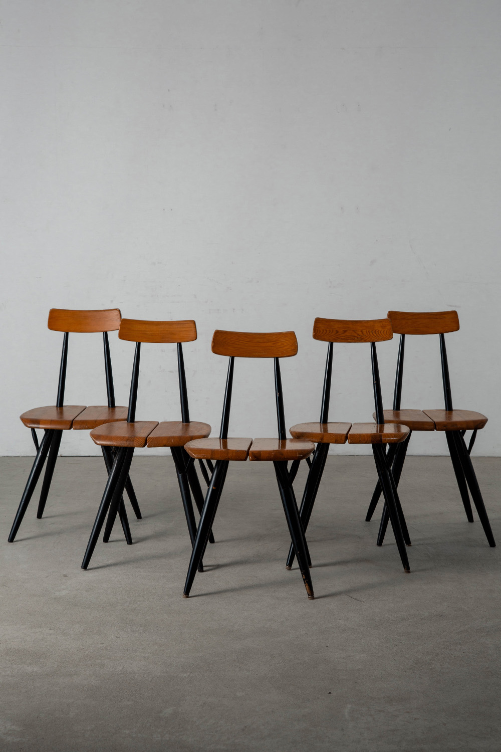 Pirkka Chair by Ilmari Tapiovaara for Laukaan Puu in Wood