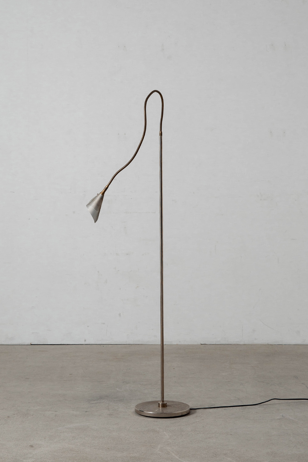Floor Lamp by Enzo Catellani for Catellani & Smith in Steel , Brass and Metal