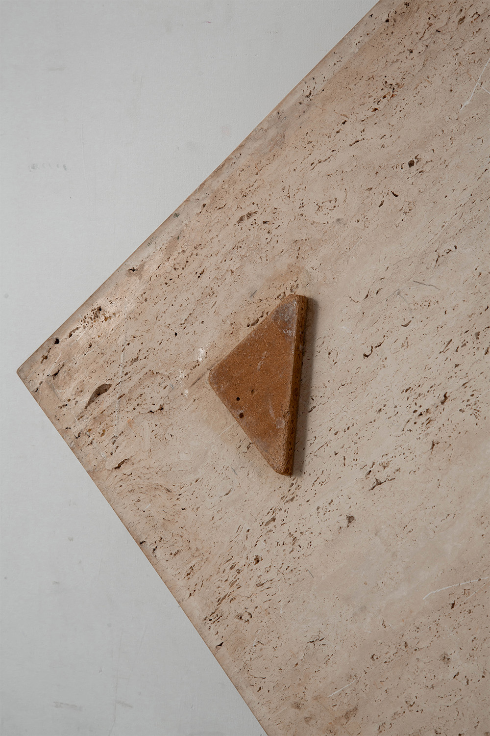 Coffee Table in Travertine