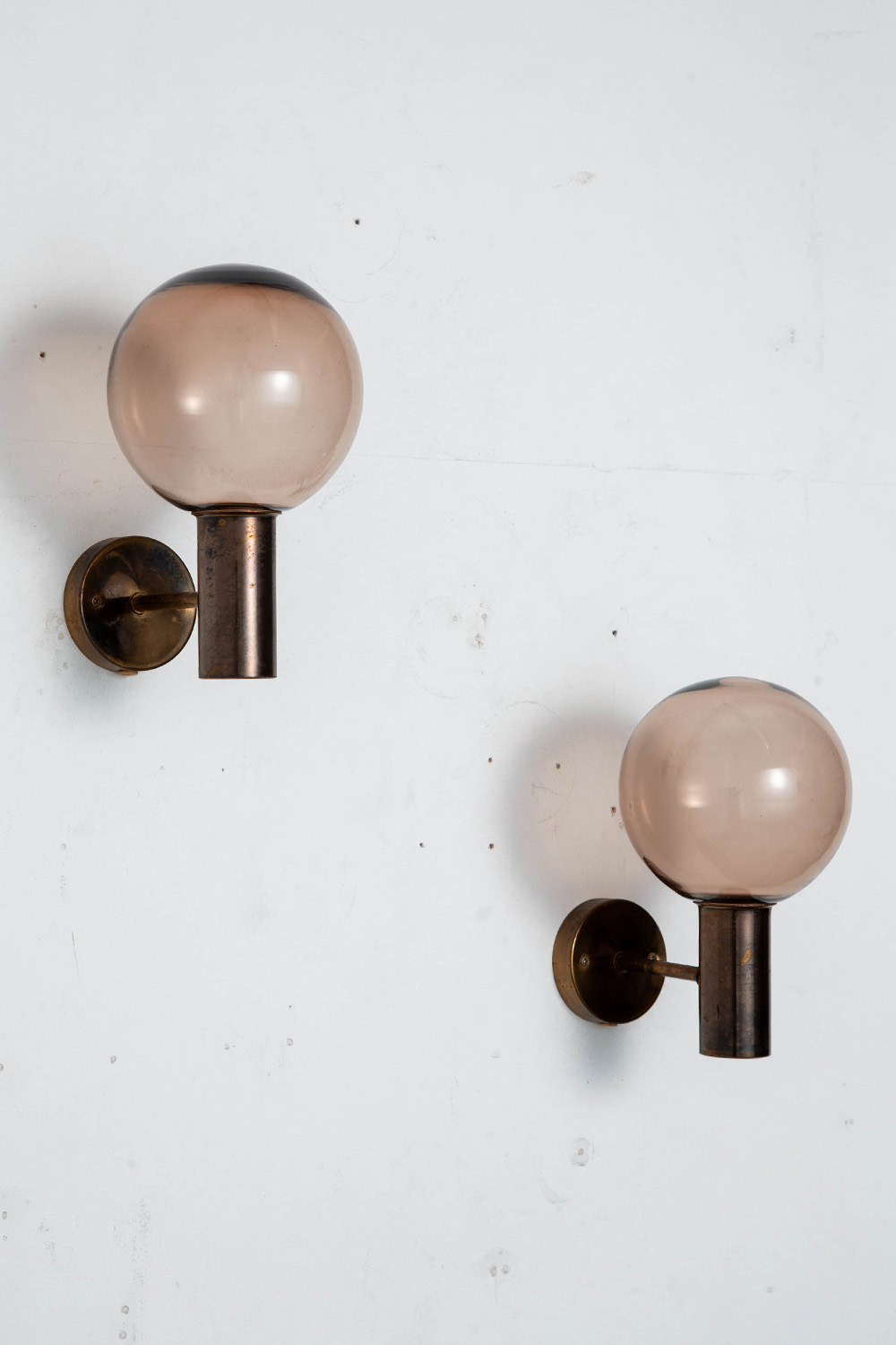 V-149 Wall Lamp by Hans-Agne Jakobsson for Hans-Agne Jakobsson AB in Glass and Brass