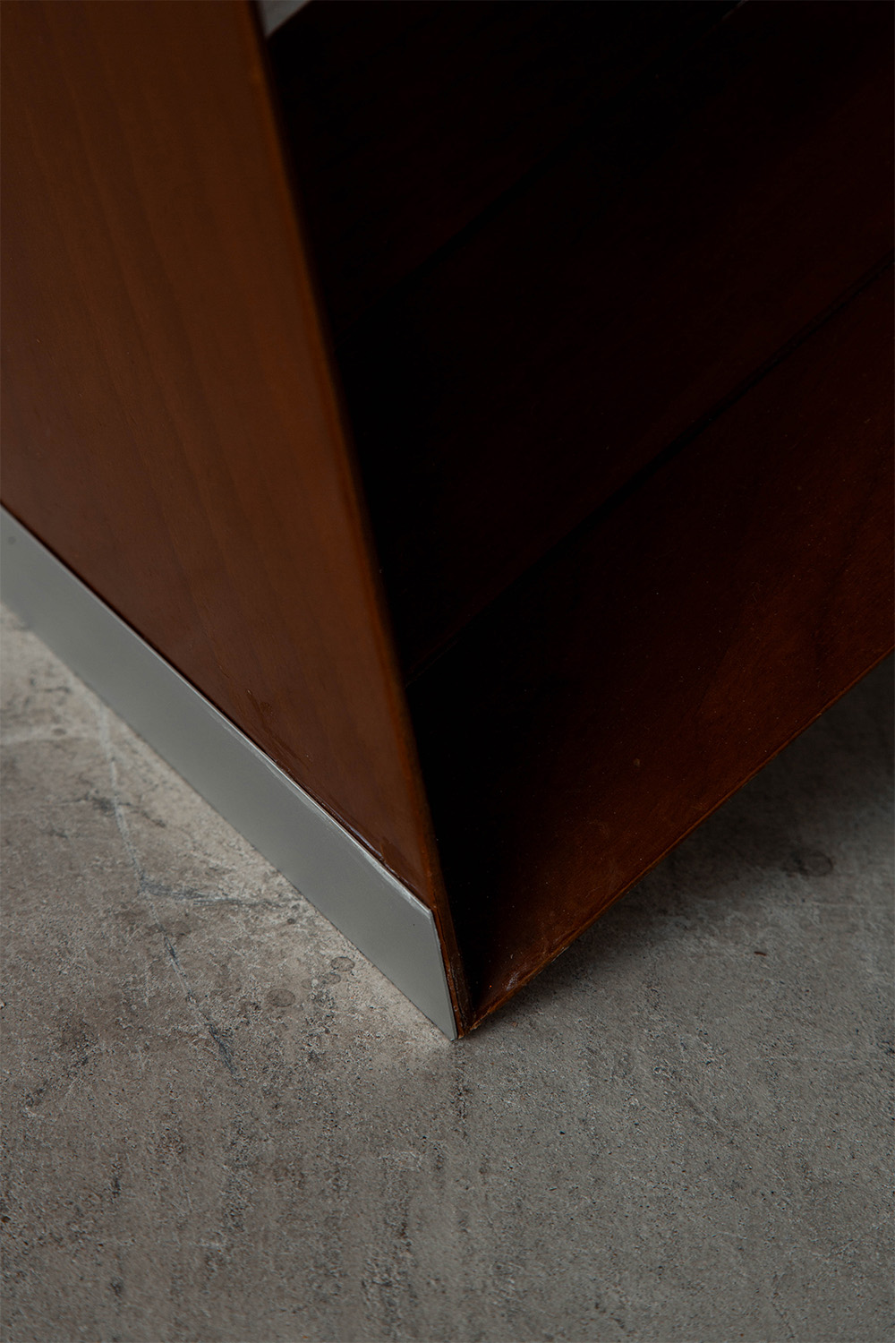Valentino Table by Emanuele Zenere for Cattelan Italia in Glass , Wood and Travertine
