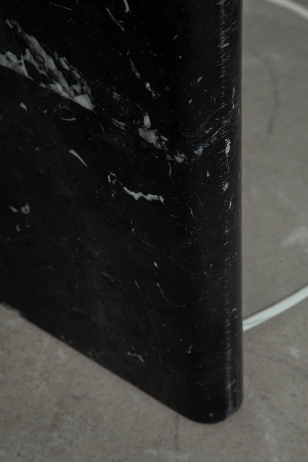 Dining Table in Marble , Acrylic and Glass