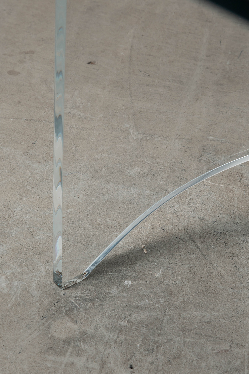 Dining Table in Marble , Acrylic and Glass