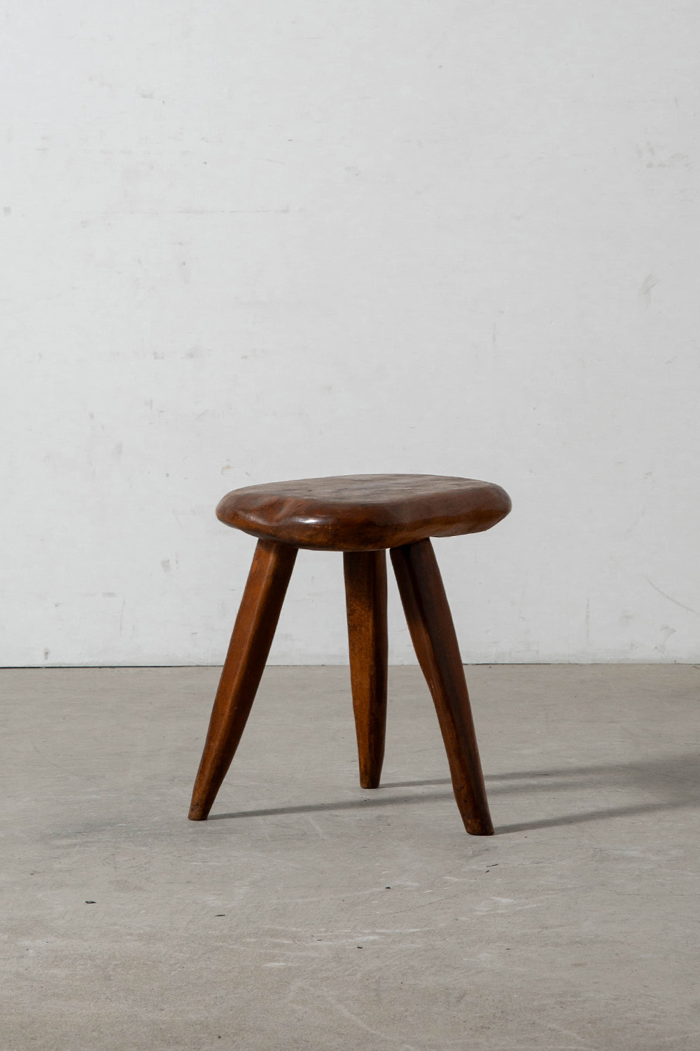 Primitive Stool in Wood