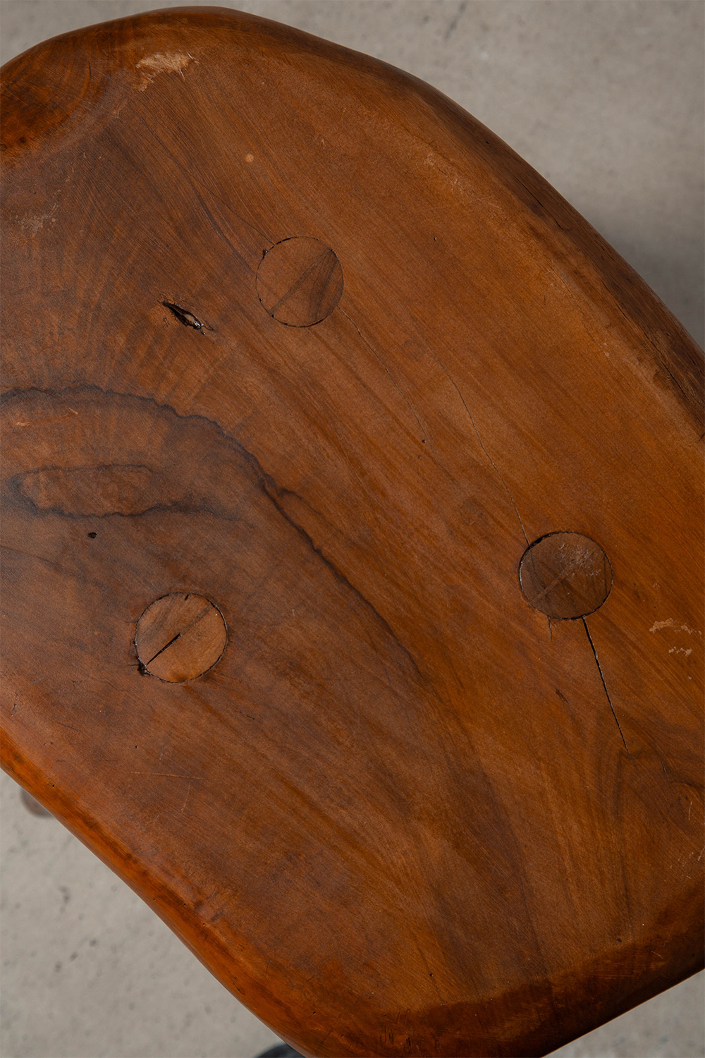 Primitive Stool in Wood