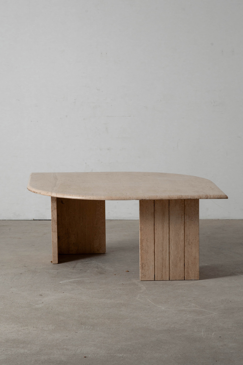 Coffee Table in Travertine