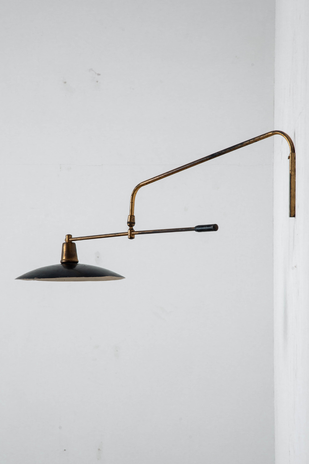 Wall Lamp in Metal and Brass