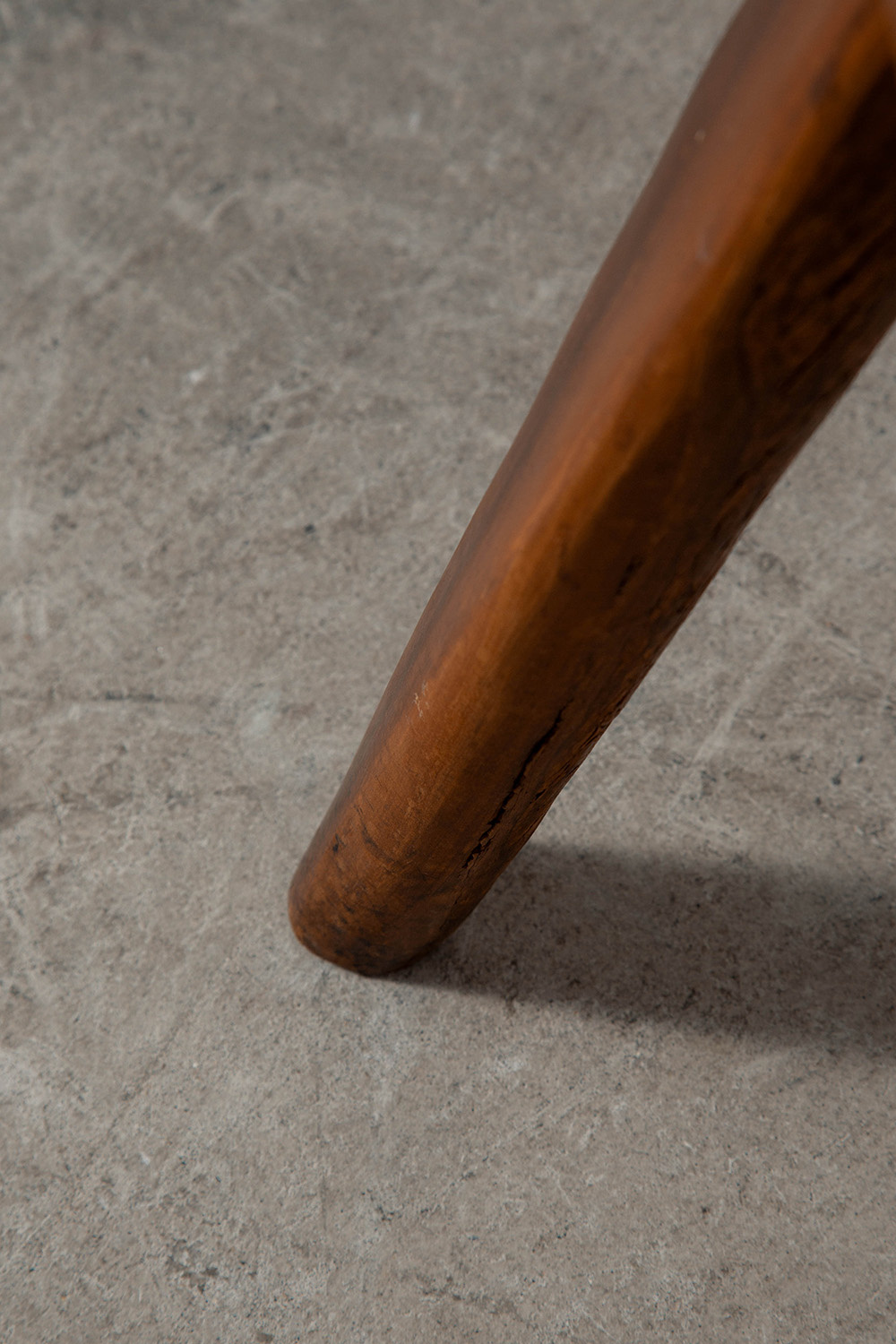 Primitive Stool in Wood