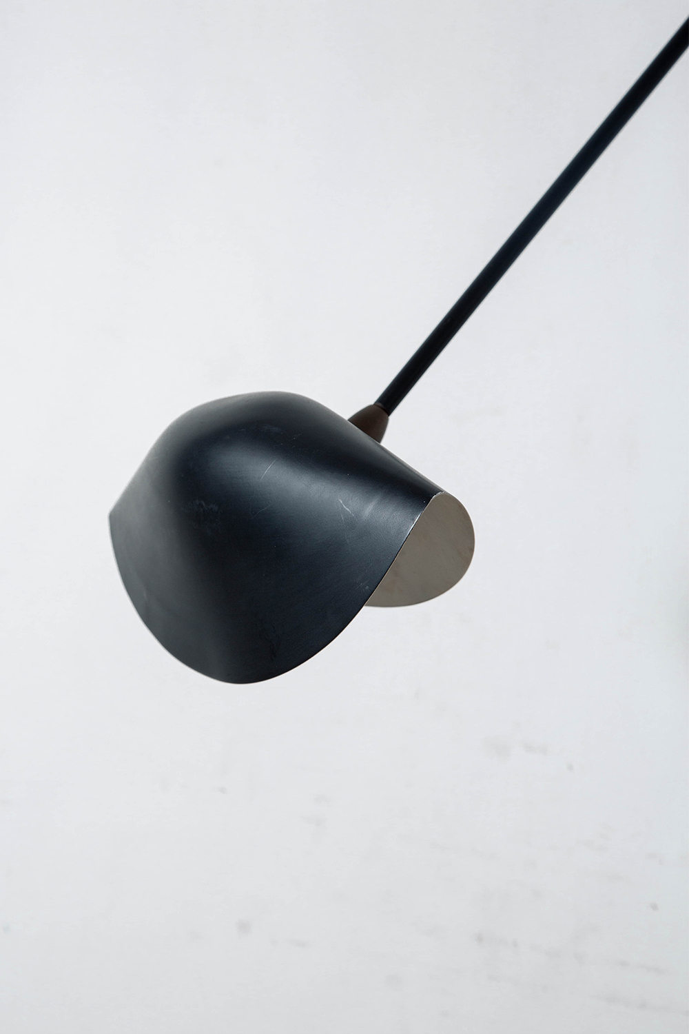 Spider Wall Lamp by Serge Mouille for Les Ateliers Serge Mouille in Steel and Aluminum