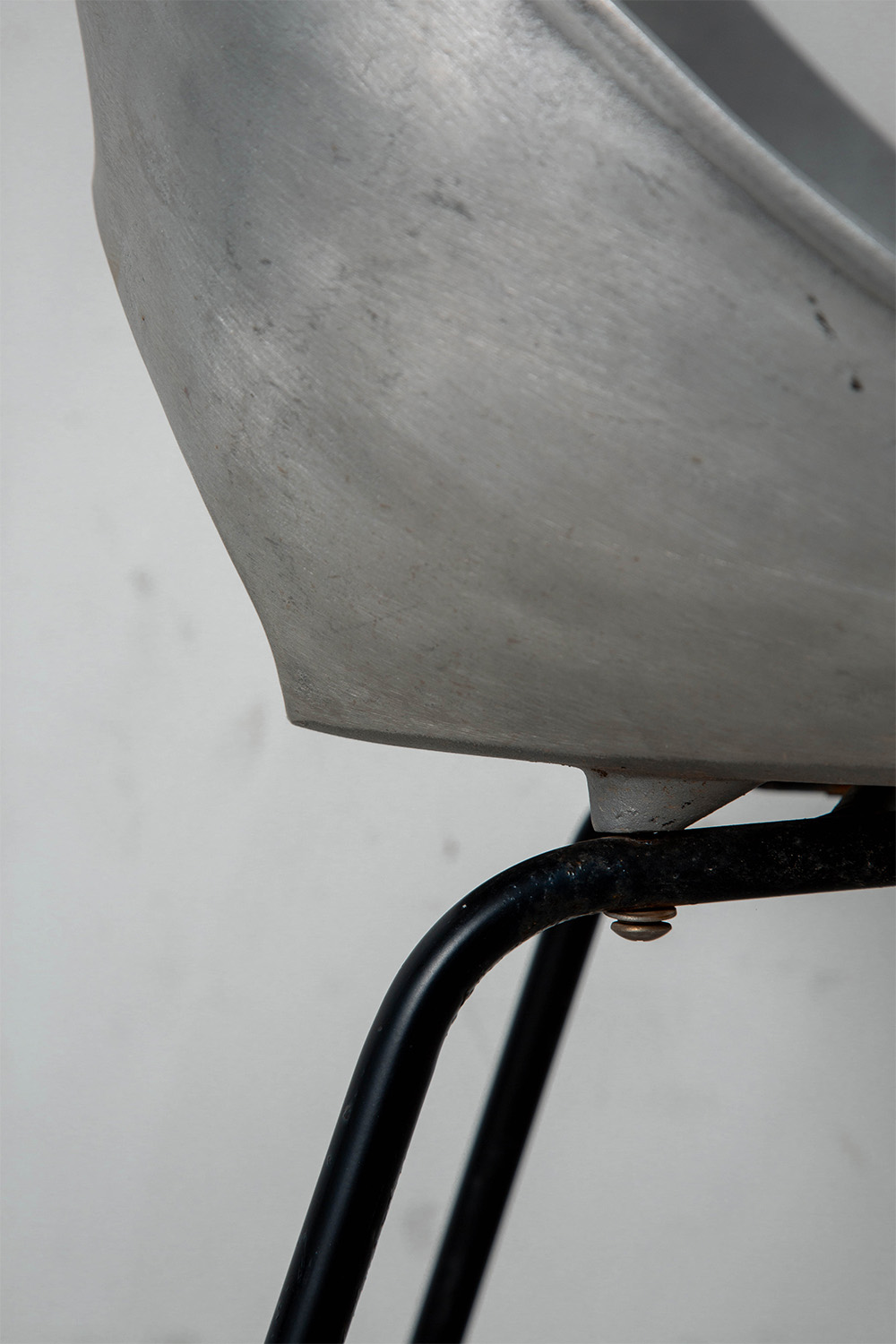 Tulip Chair by Pierre Guariche for Maison du Monde in Aluminium and Steel