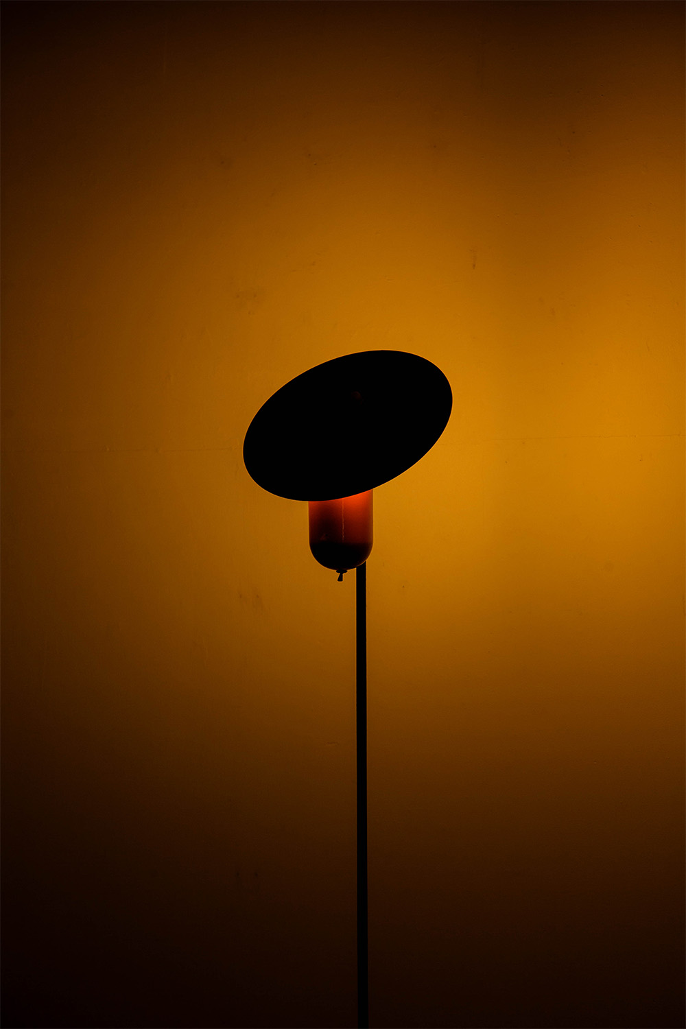 Floor Lamp in Steel and Metal