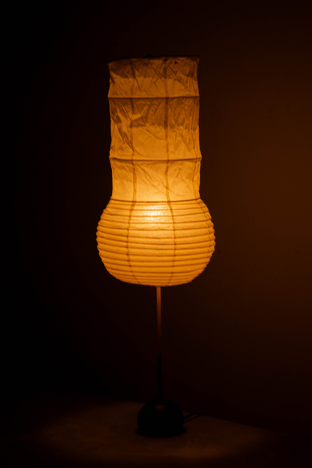 Akari BB2-S1 by Isamu Noguchi in Paper , Bamboo and Steel