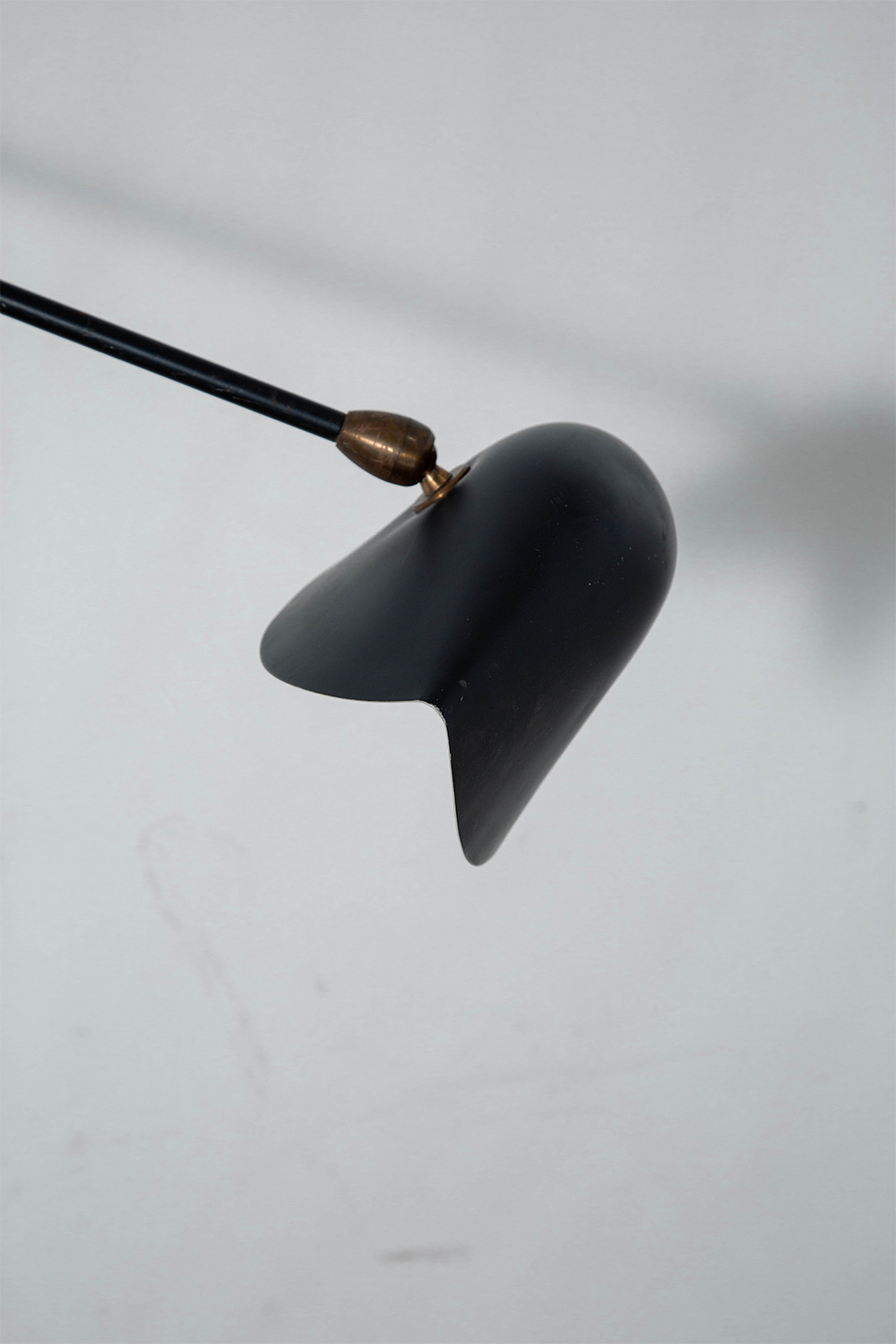 Spider Wall Lamp by Serge Mouille for Les Ateliers Serge Mouille in Steel and Aluminum