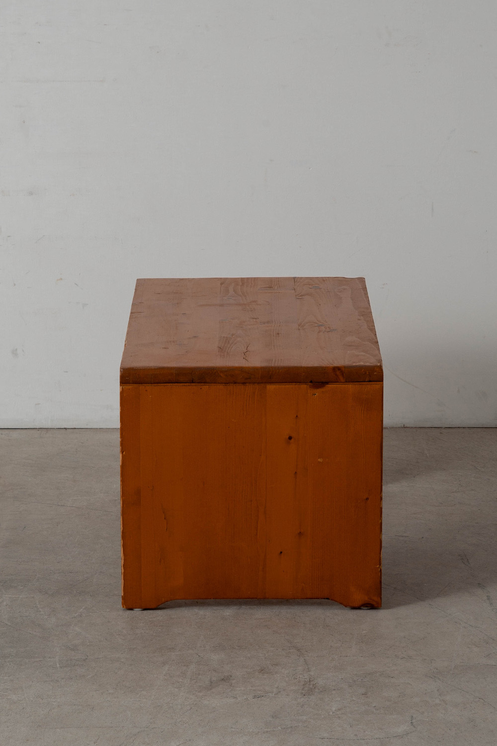 Bench by Charlotte Perriand for Les Arcs in Pine